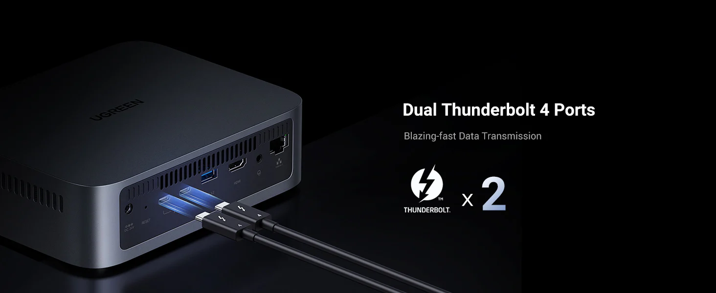 UGREEN NASync DXP480T Plus All-Flash Thunderbolt 4 NAS