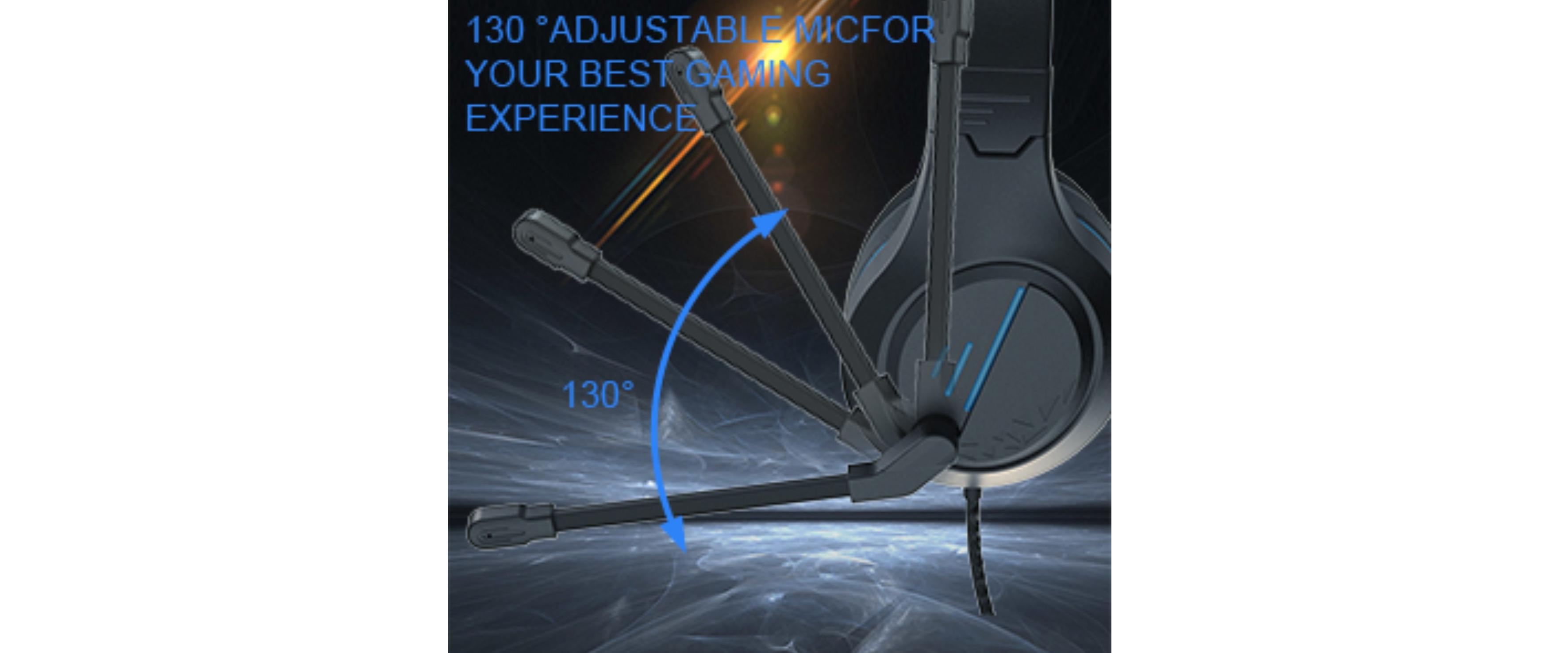 Anivia headset 130° adjustable mic