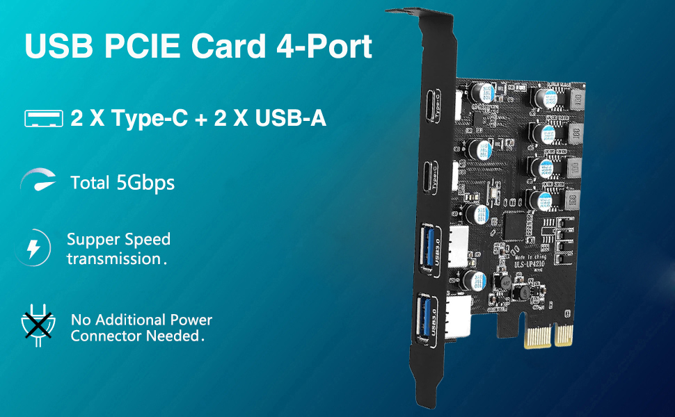 USB 3.0 PCI Express Expansion Card