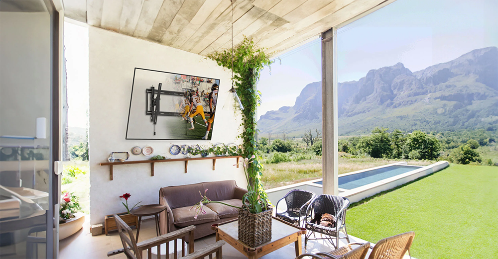 Kanto TE300SG Outdoor Extend and Tilting TV Wall Mount