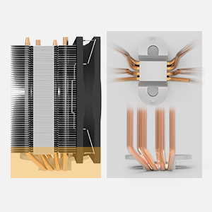 zalman cnps 10x performa st cpu cooler