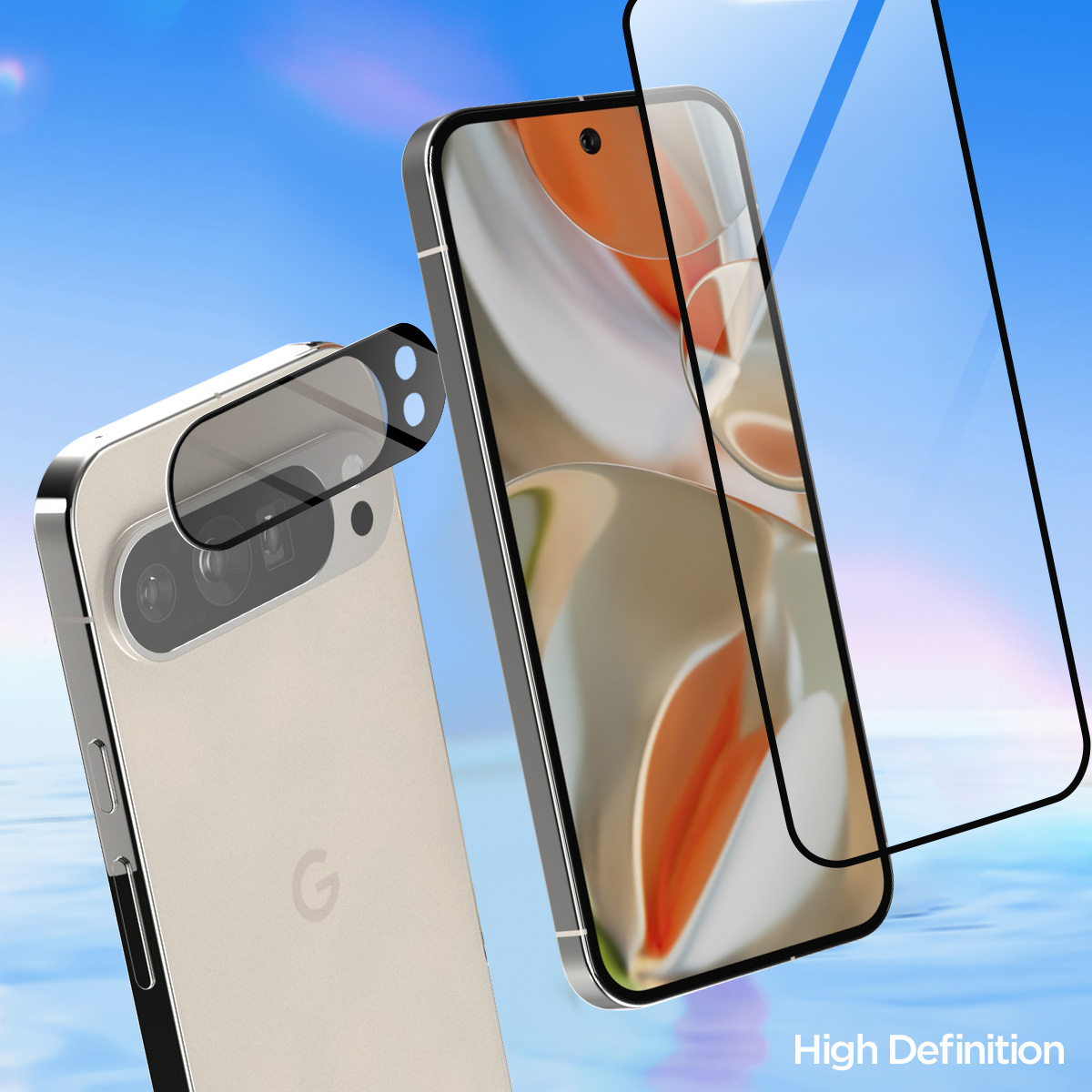 Google Pixel 9 Tempered Glass Screen Protector