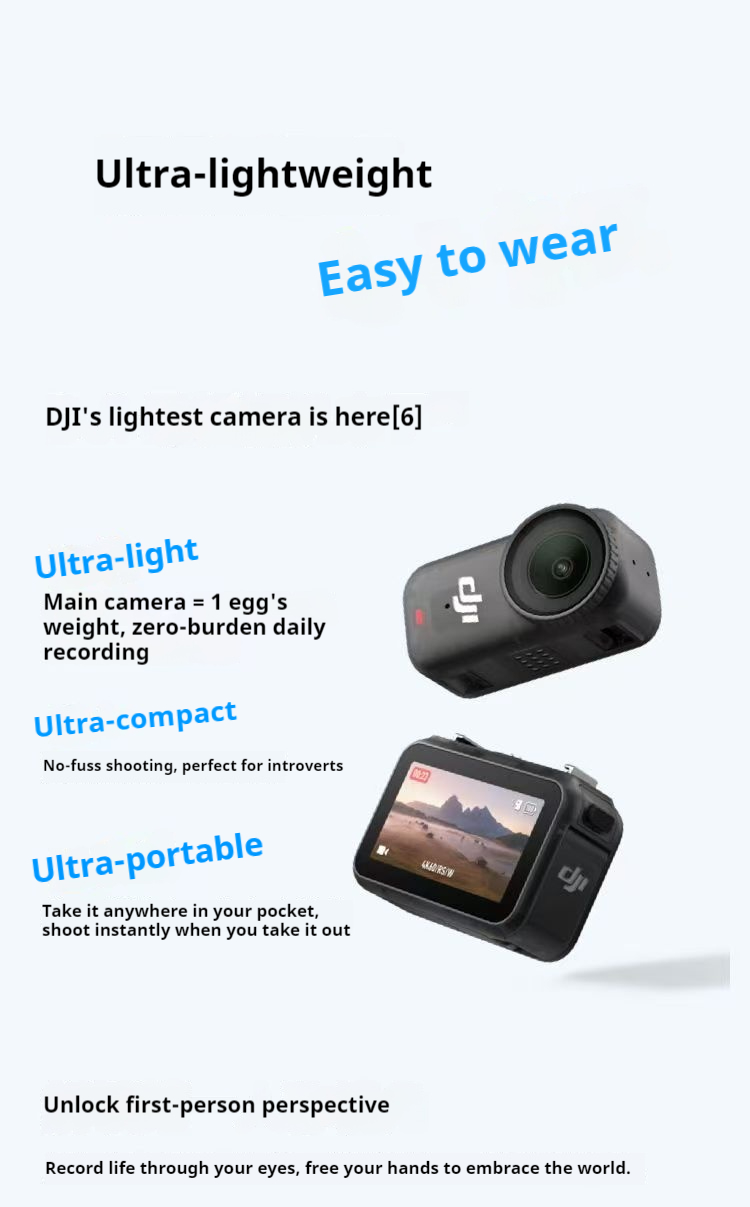 DJI Osmo Nano Detailed Introduction