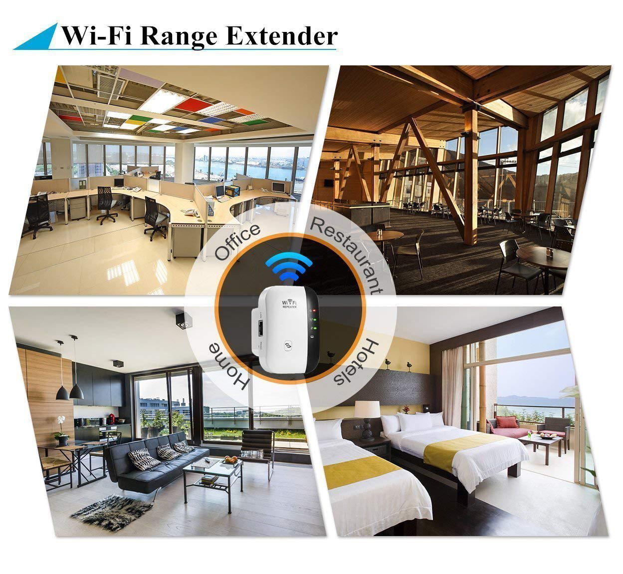 Wifi Repeter300mbps Wifi Extender - Long Range Wireless Signal Booster &  Router