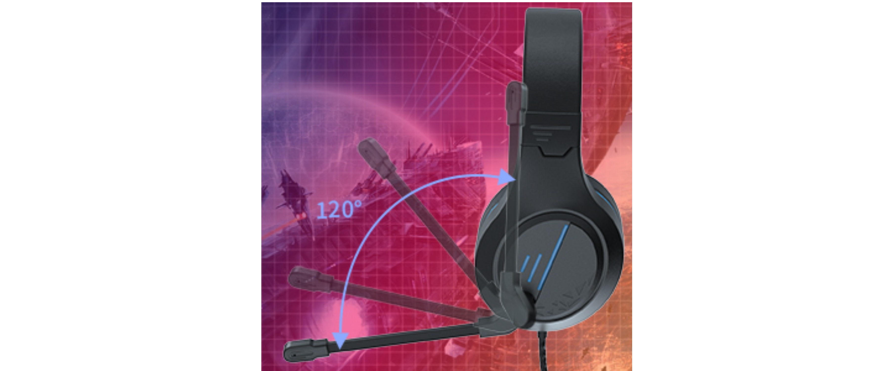 Anivia MH601X 120° rotating microphone