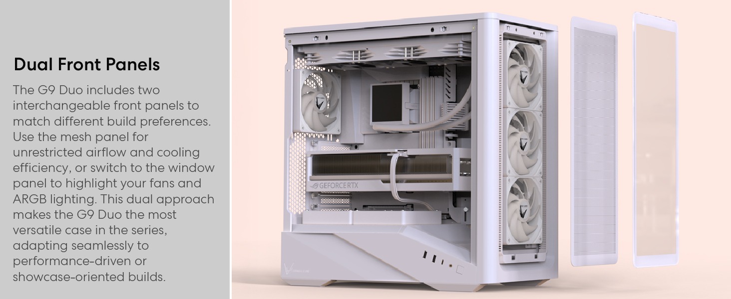 Formula V Line Air Power G9 Duo Mid-Tower PC Case