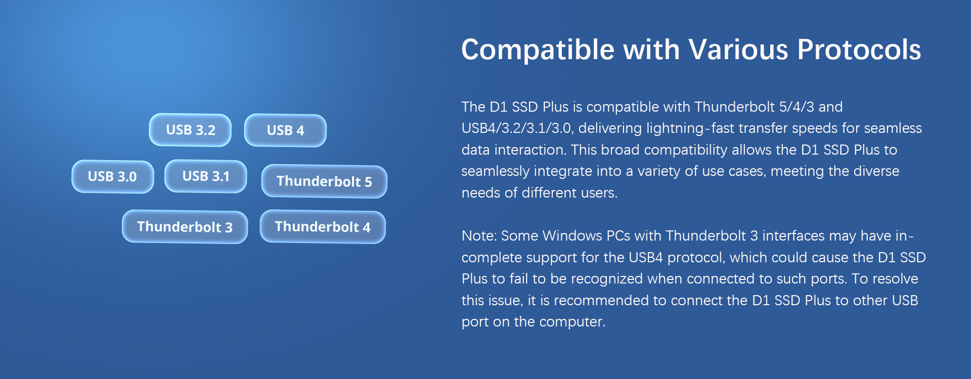 Compatible with Various Protocols