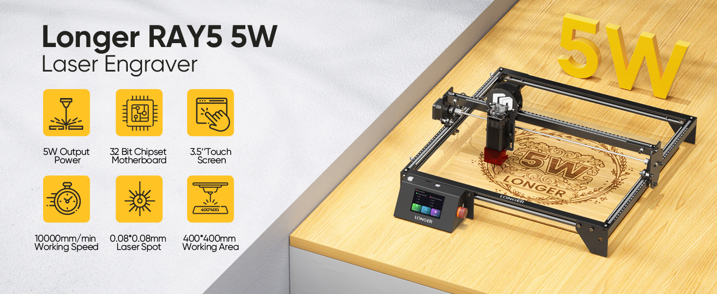 longer ray5 5w