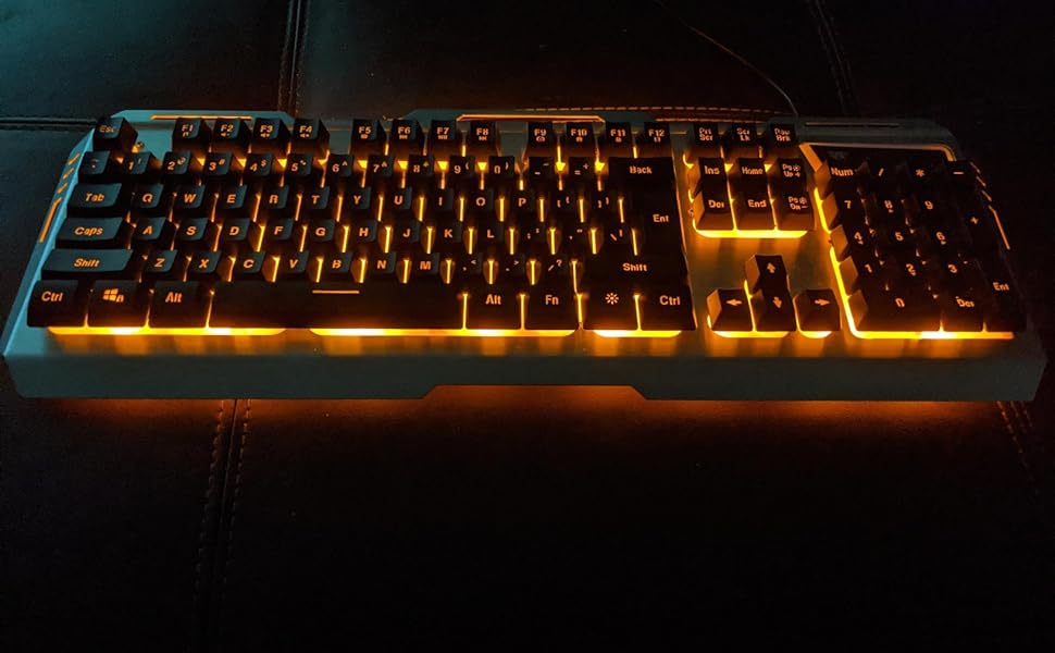 LED Keyboard and Mouse Combo for PS4 X1 Gamers