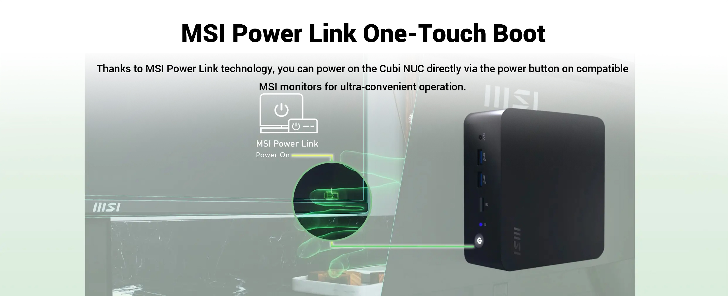 MSI Cubi NUC 1M Business Mini Desktop