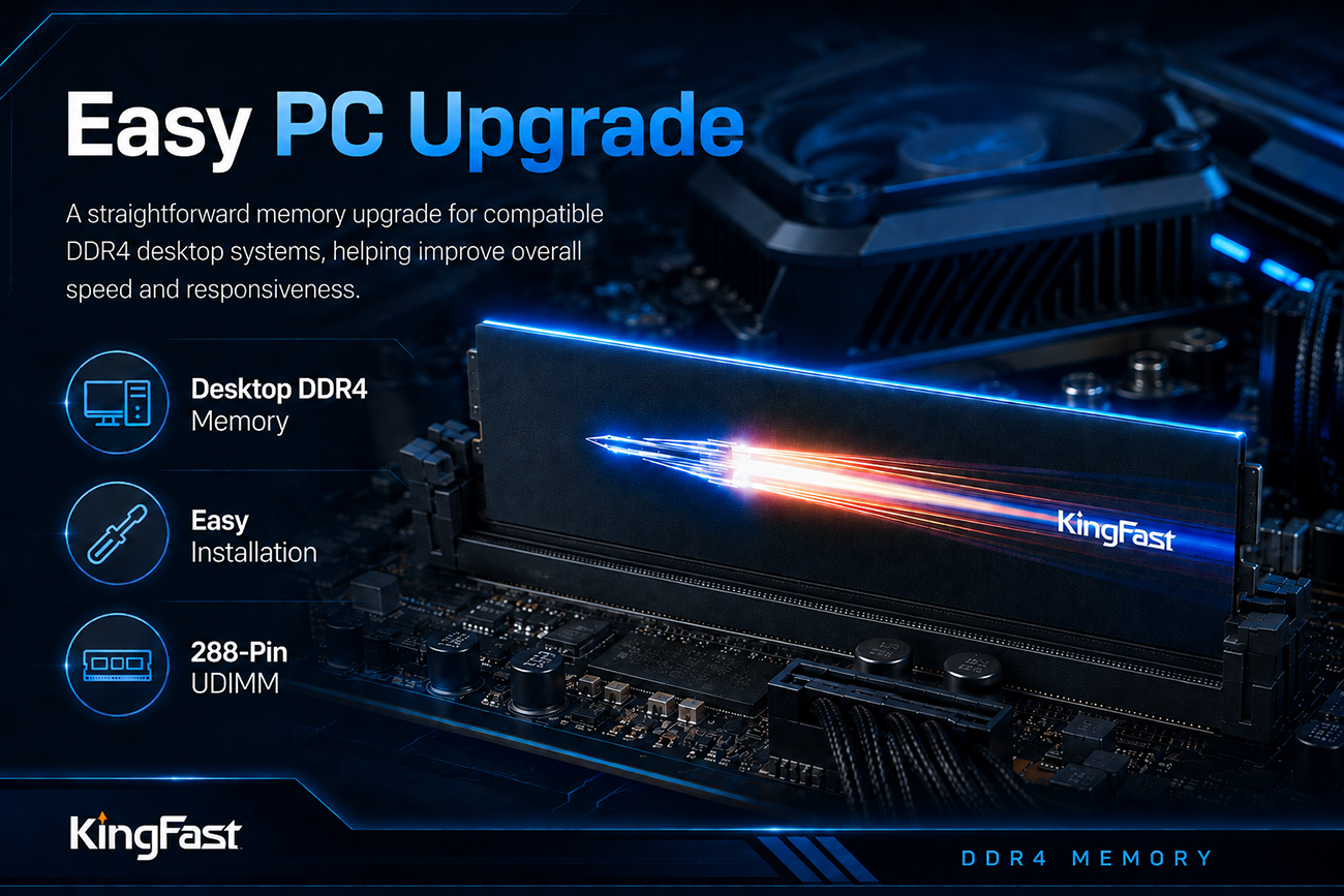 Kingfast DDR4 Desktop Memory