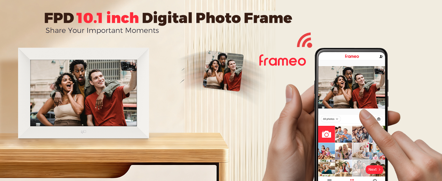 FPD 10.1 inch Digital Photo Frame