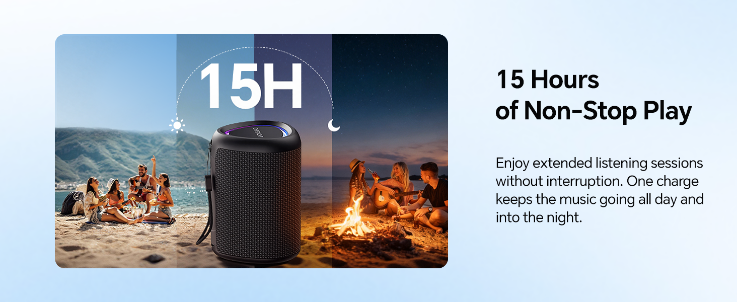 CHIFENCHY PulseSound Portable Bluetooth Speaker