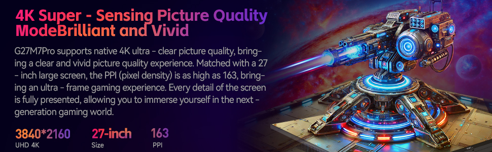 HKC G27M7Pro Gaming Computer Monitor