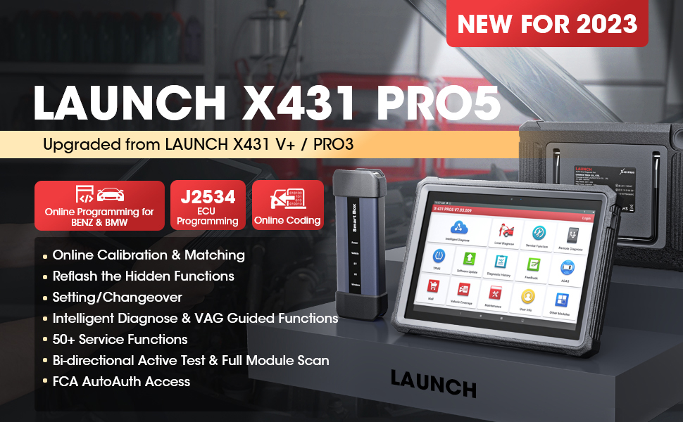 Launch X431 Pro5 Diagnostic Device 