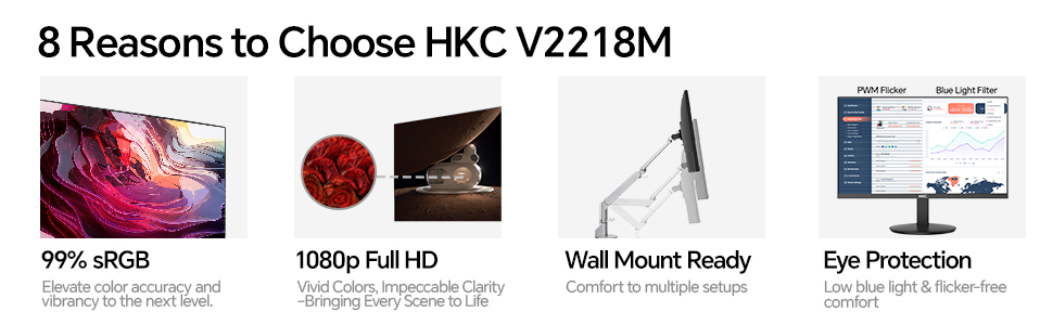 HKC V2218M Computer Monitor