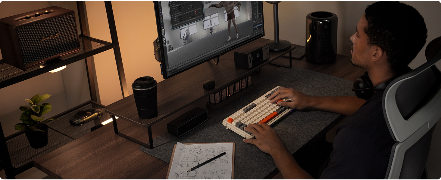 ProtoArc X RoyalAxe L98 Mechanical Keyboard with 1.14 TFT ProtoArc X RoyalAxe L98 Mechanical Keyboard with 1.14 TFT