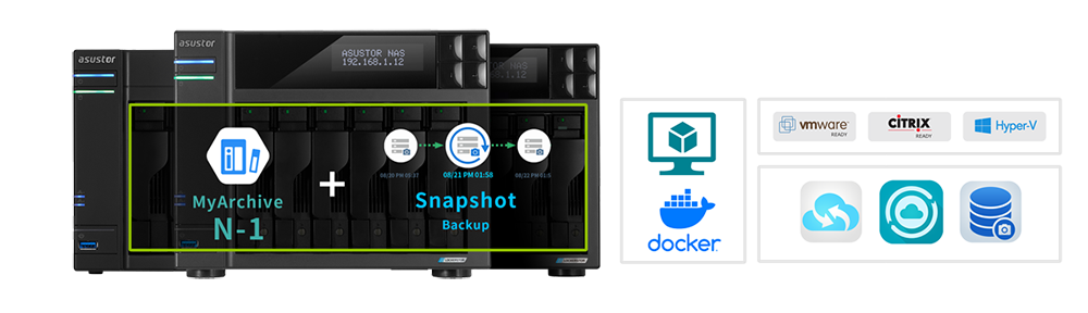 Asustor AS6702T v2 Lockerstor 2 Gen2+ 2 Bay Desktop NAS