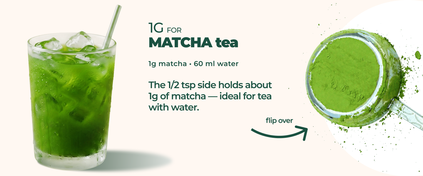 spoon for matcha tea