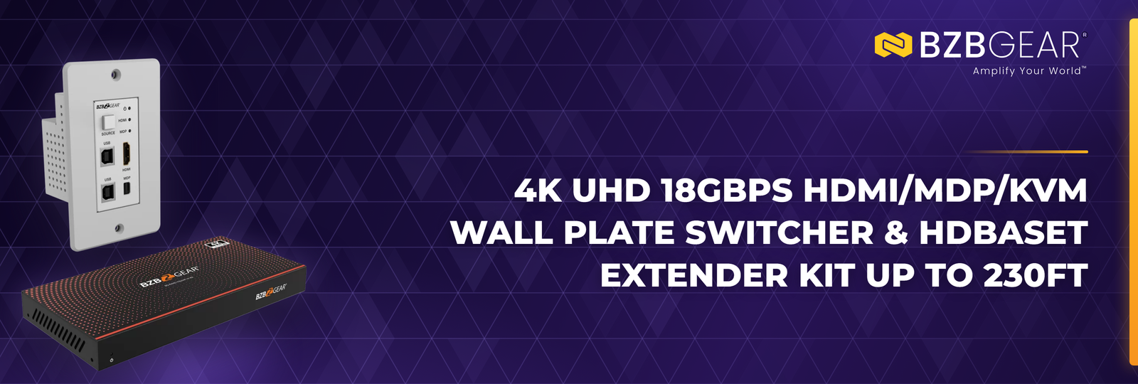 BG-EXHD-70UWP-W BZBGEAR header