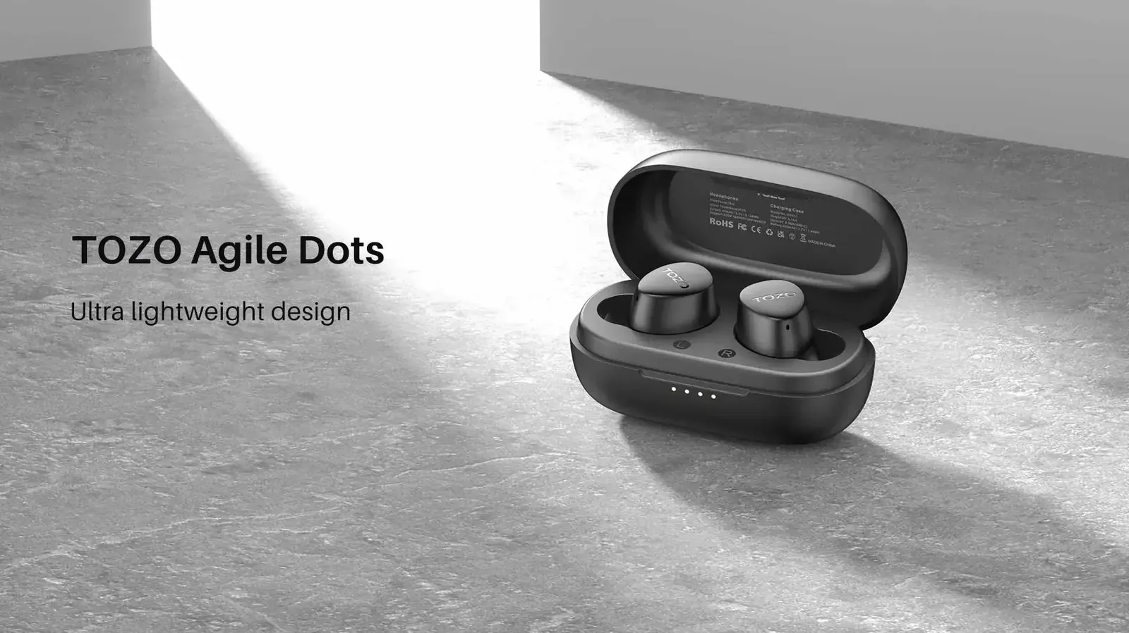 Tozo Agile Dots Waterproof Bluetooth Wireless Earbuds