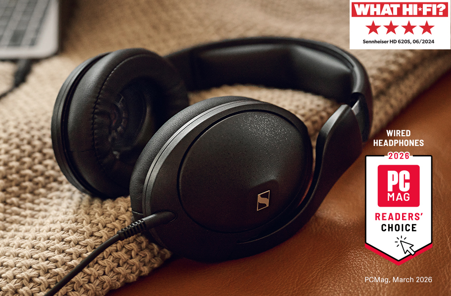 Sennheiser HD 620S Closed-Back Over-Ear Audiophile Headphones