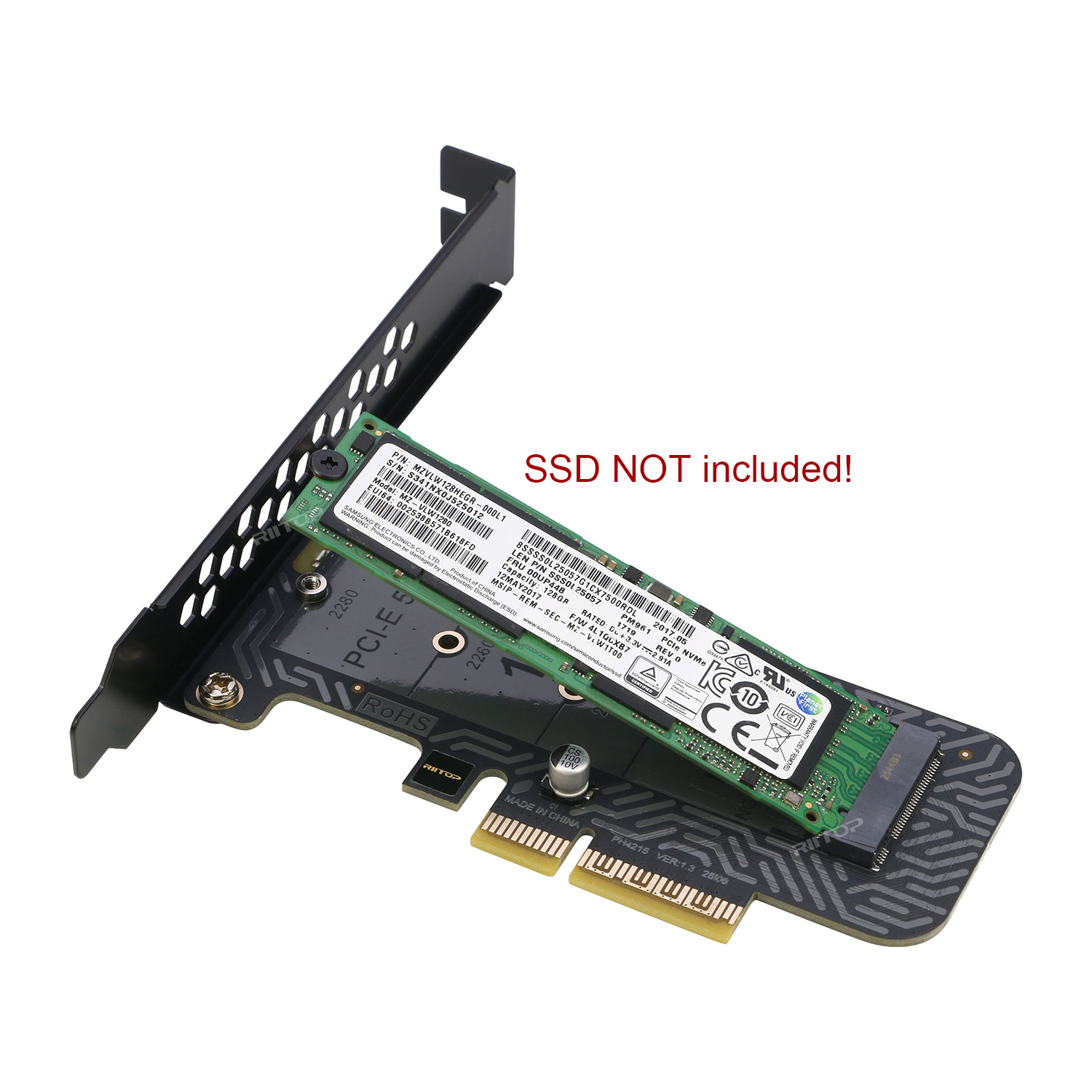 m key m2 to pcie adpater