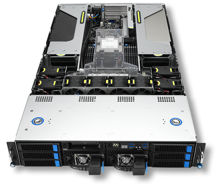 ASUS ESC4000A-E12-26WGPT 2U 4-GPU AI Server