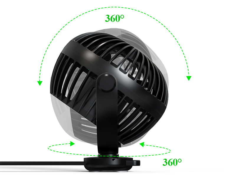 360° Vertical & Horizontal Rotation