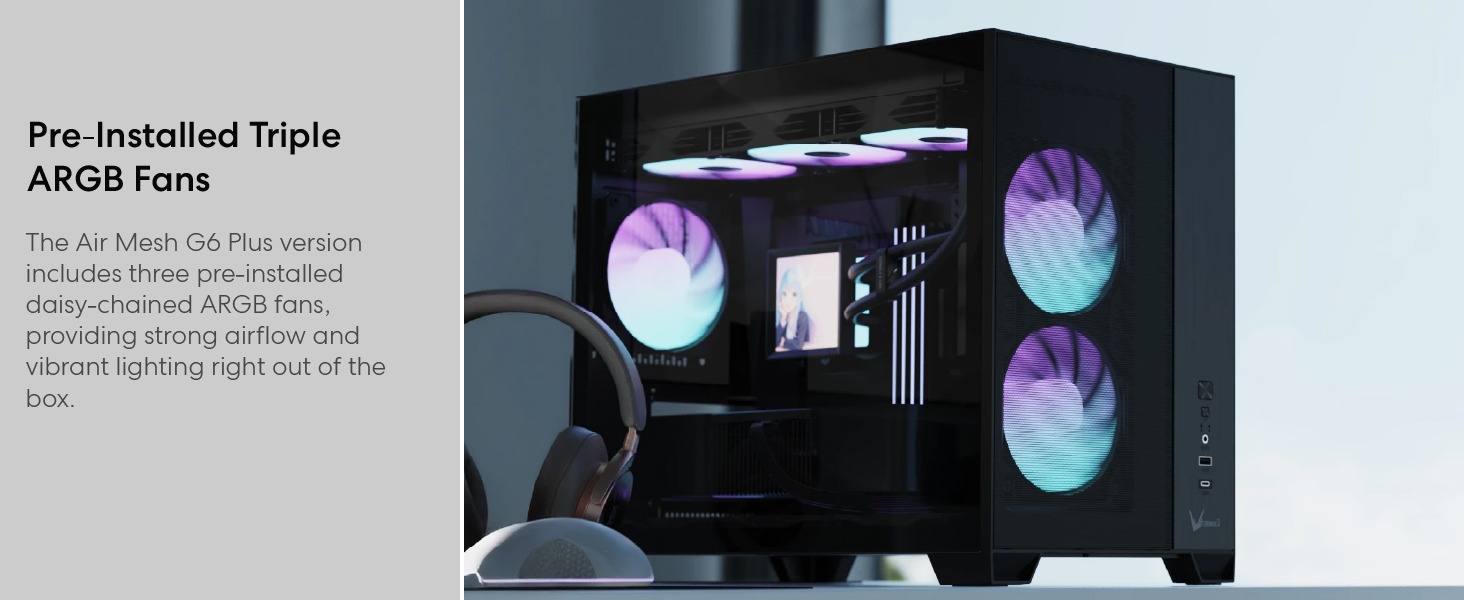 Formula V Line Air Mesh G6 Plus Mid-Tower PC Case
