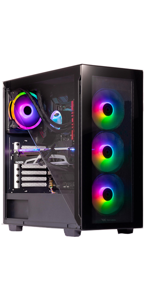 Velztorm Black Gladio Custom Built Gaming PC (AMD Ryzen 9 Velztorm Black Gladio Custom Built Gaming PC (AMD Ryzen 9