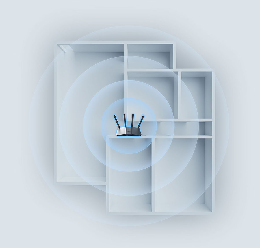 ASUS RT-BE3600 WiFi 7 AiMesh Extendable Router
