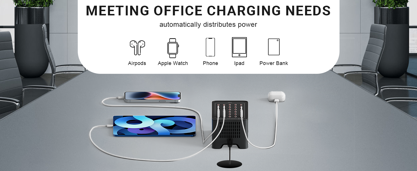 30-Port 150W(30A) USB Charger