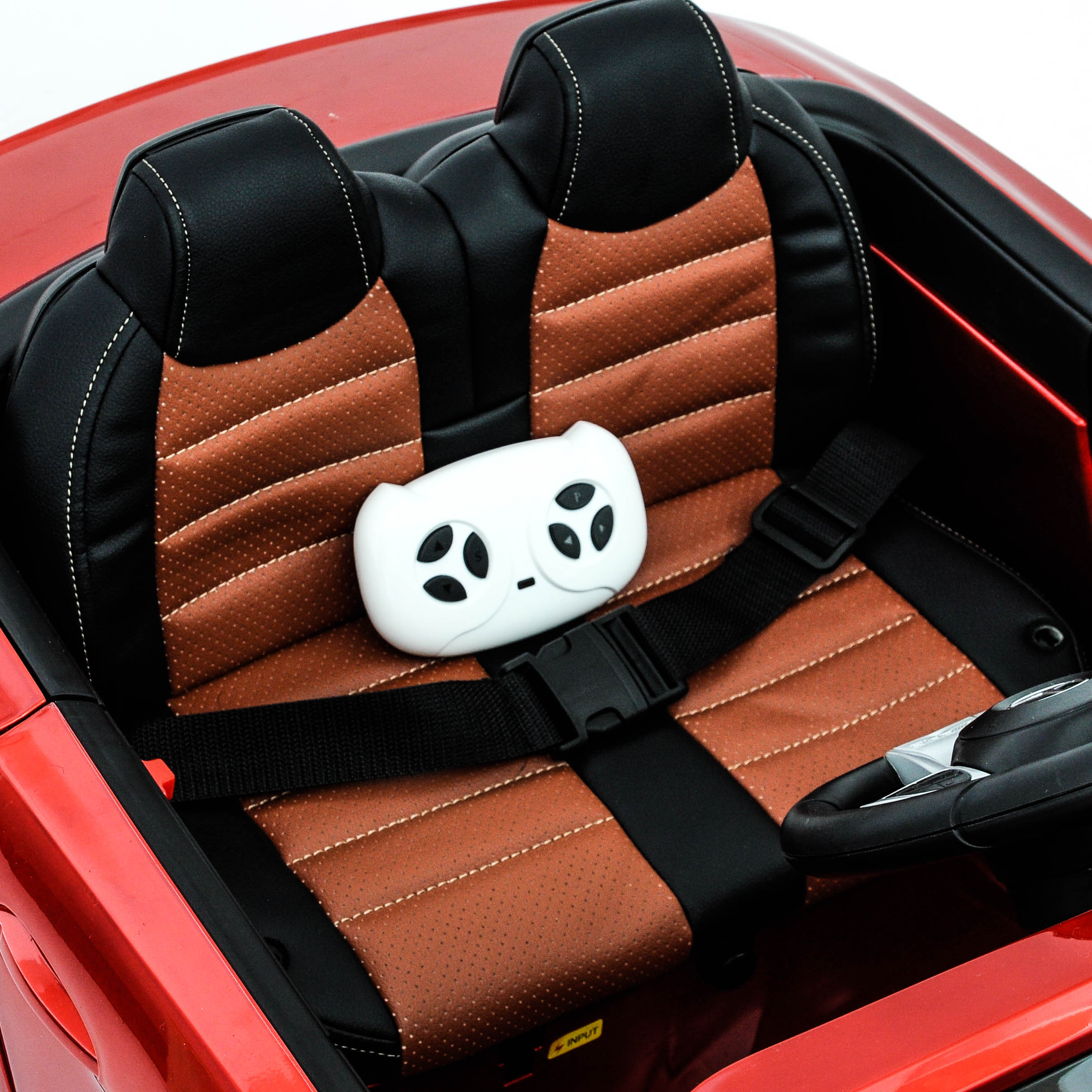 leather seat, seat ride on car , one seat ride on car, ride on car for kid, leather seat sl65