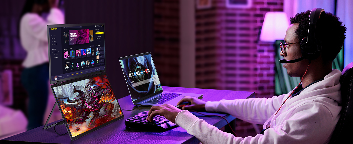 Dual Portable Monitor