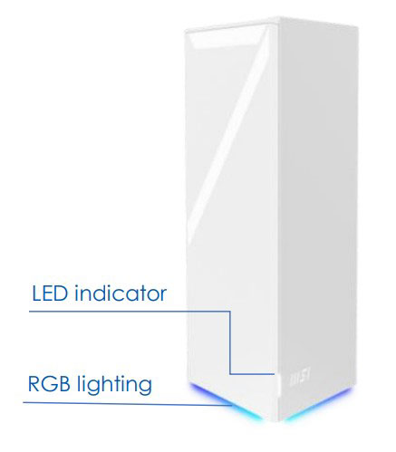 MSI Roamii BE Pro Mesh System 2-Pack