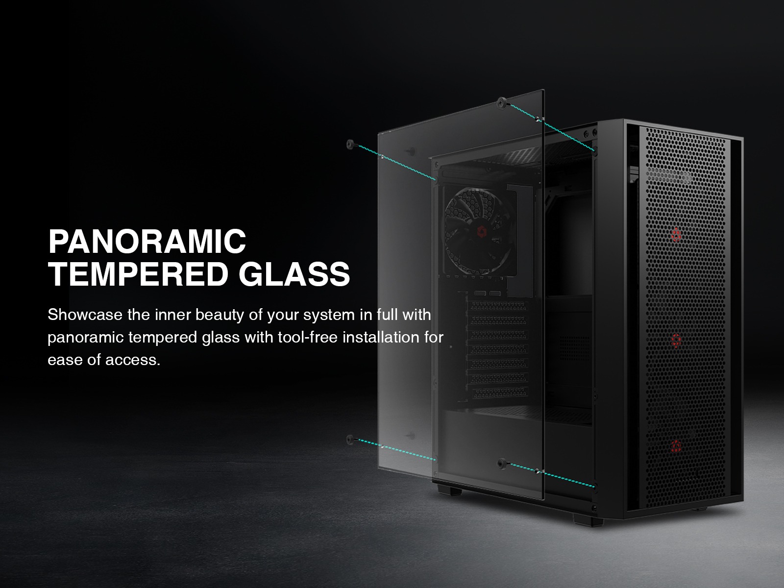 Rosewill RWGC2 ATX Mid Tower Gaming Computer PC Case