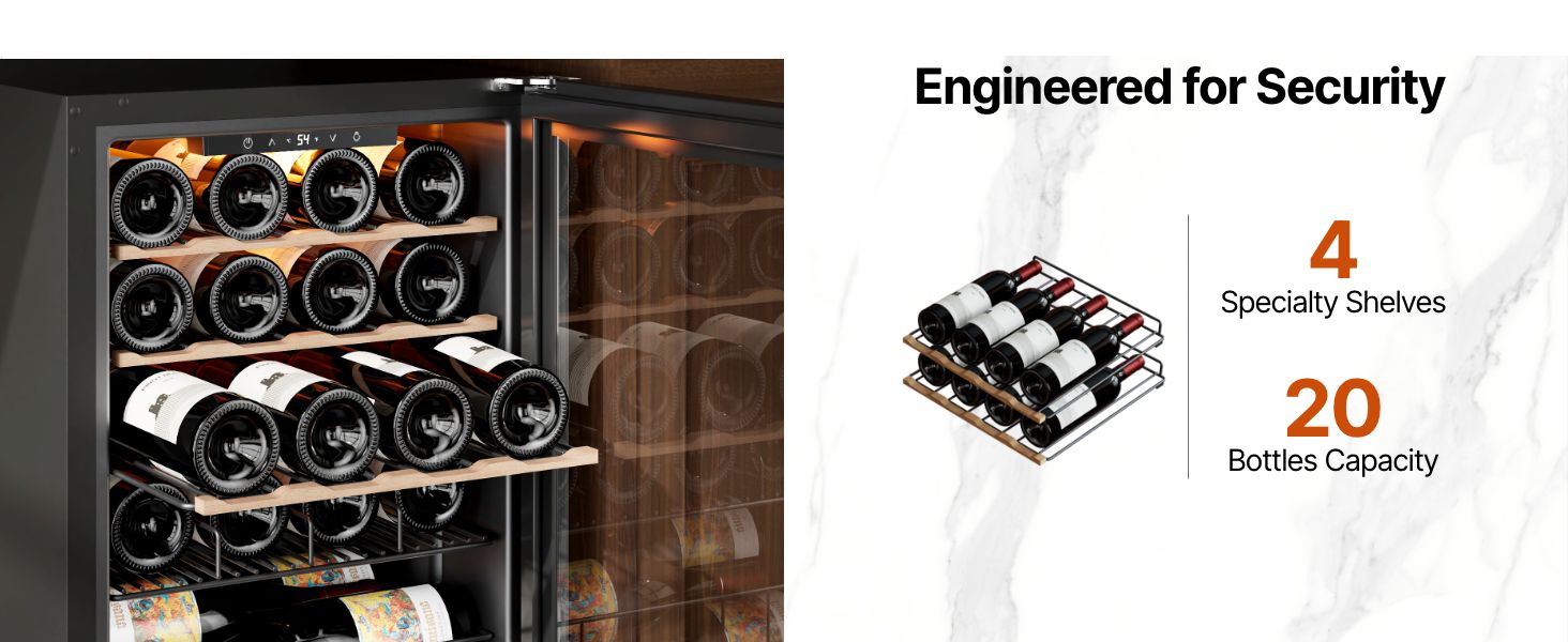 20 Bottle Mini Fridge