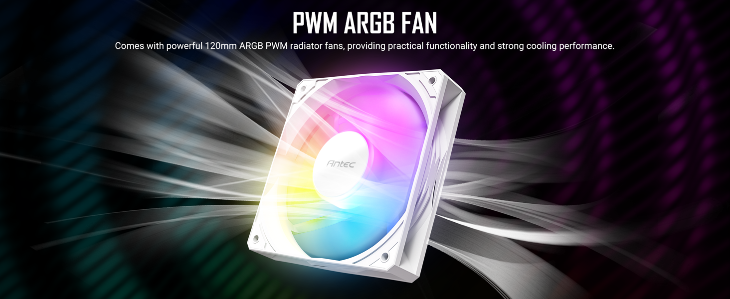 Antec Luna 360 ARGB White AIO Liquid CPU Cooler