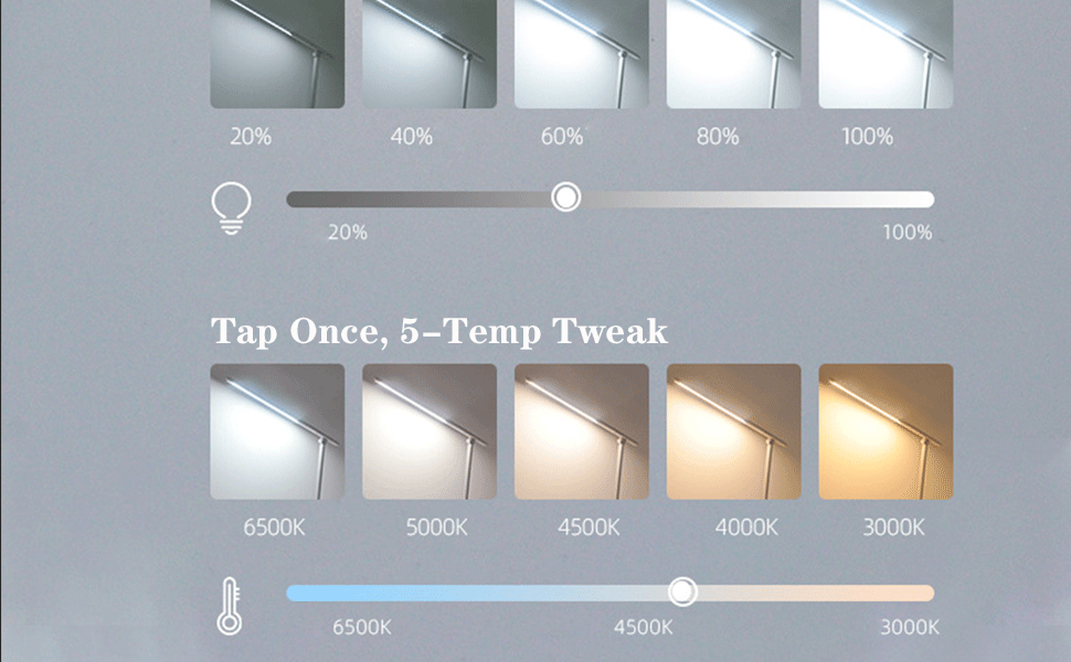 This desk lamp is made of high-quality materials and is durable.