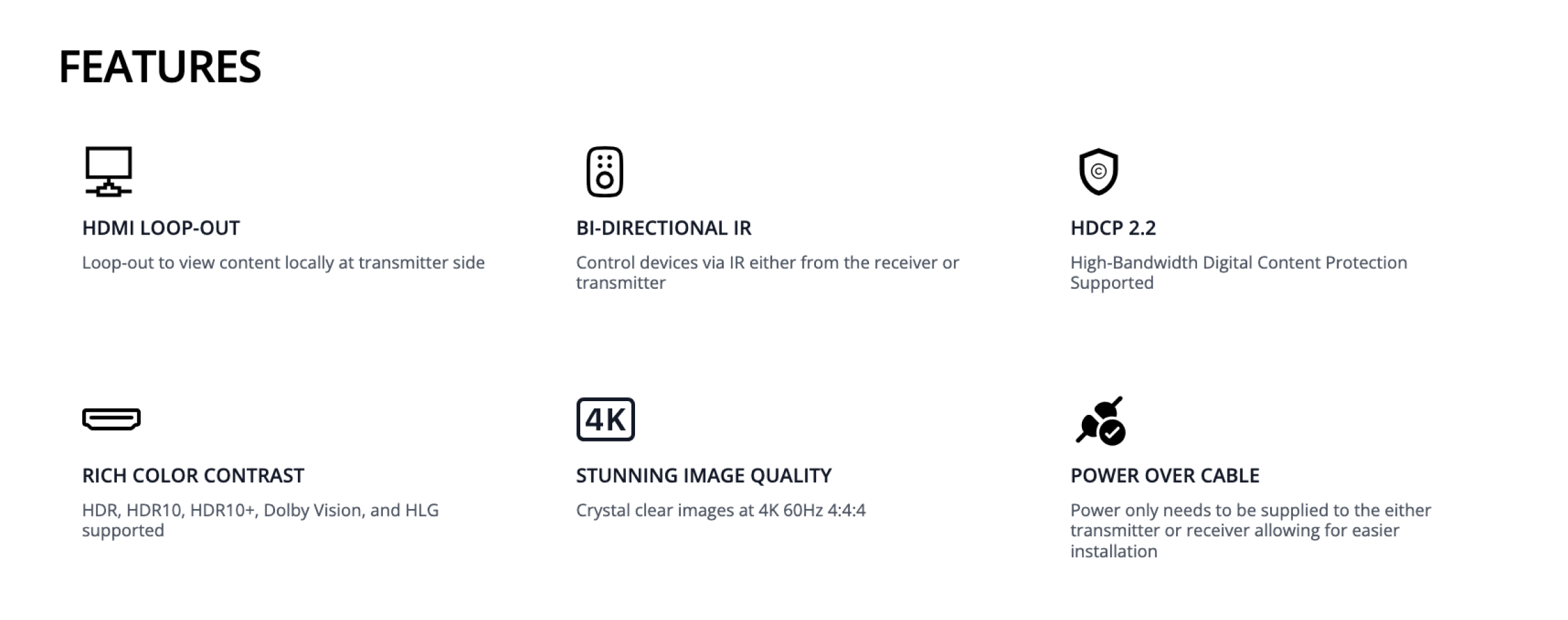 features
