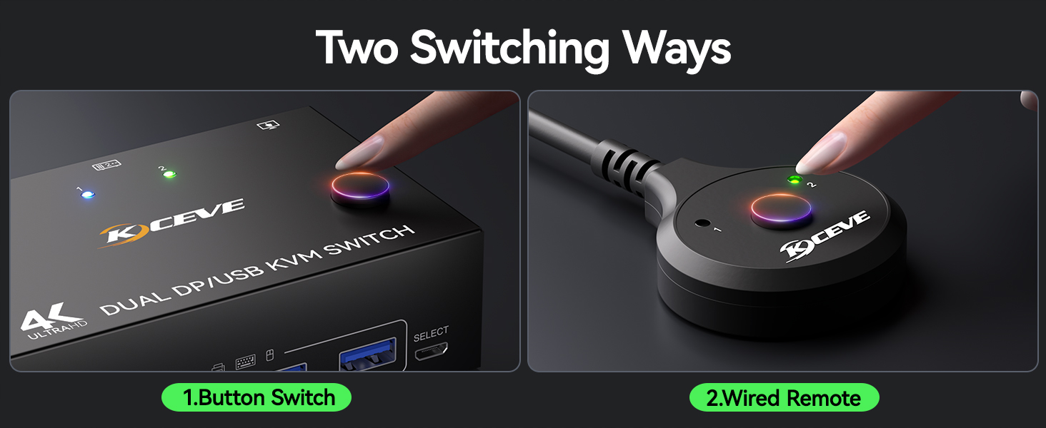 Keep both monitors active at full resolution. 8K@60Hz support, it delivers stunning picture quality