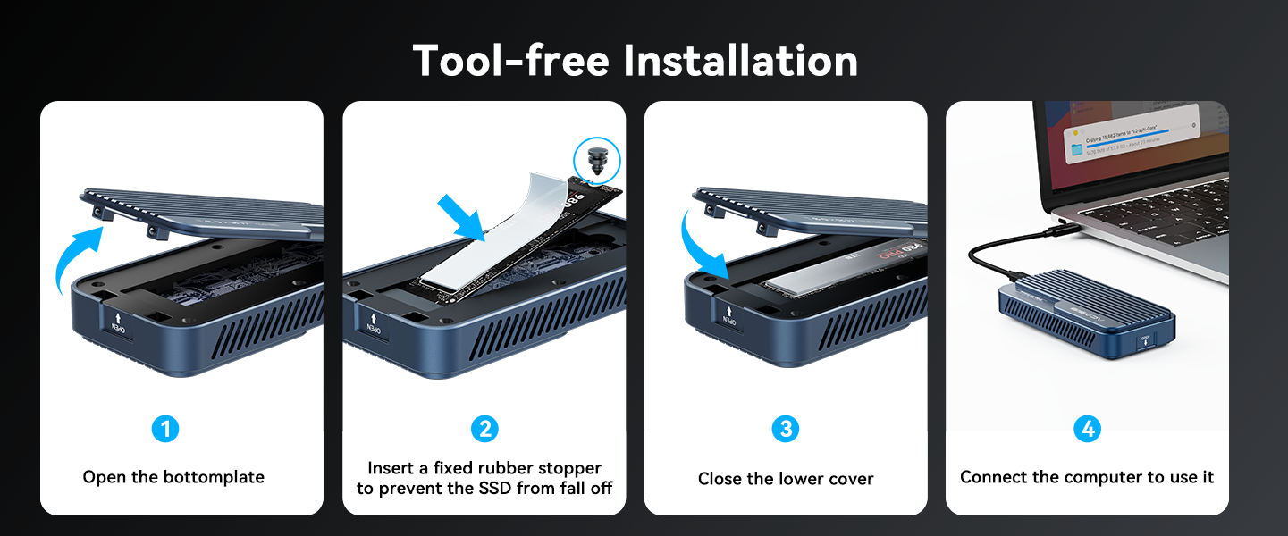 Tool-Free Installation