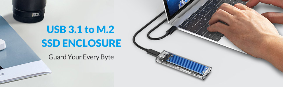 USB 3.1 to M.2 SSD ENCLOSURE