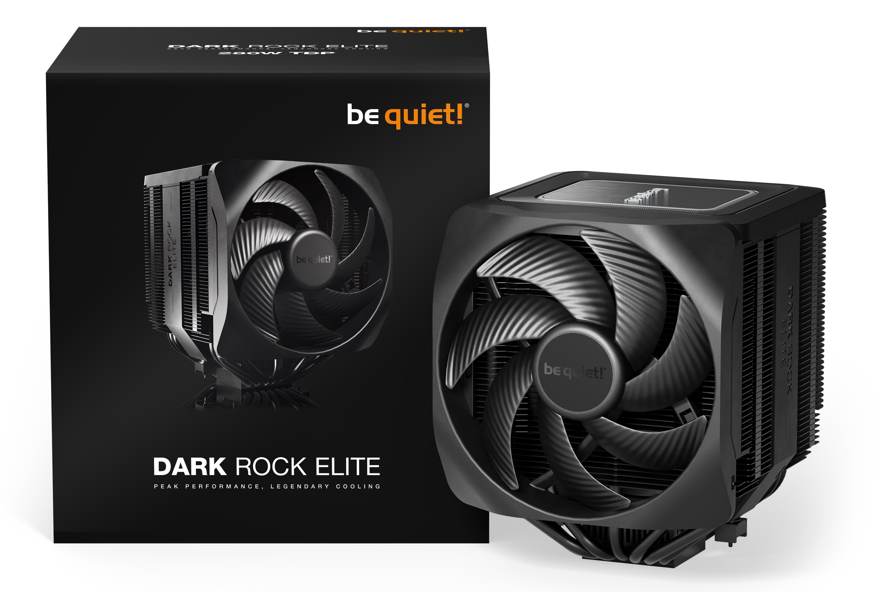 be quiet! Dark Rock Elite | TDP 280W CPU Cooler | Air Cooler | Intel 1700  1200 1150 1151 1155 | AM5 AM4 | BK037
