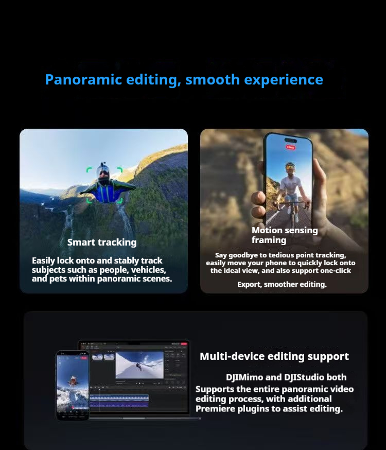 DJI Osmo 360 Detailed introduction