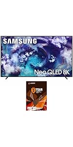 Samsung QN65QN900F Smart TV with 2 Year Amber Protection and Screen Cleaner