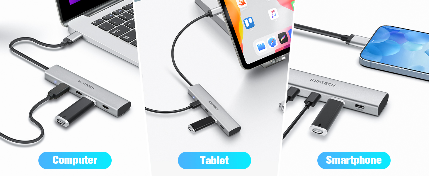usb hubf for laptop and pc
