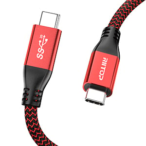 usb type c to c emark cable 20Gbps 5ft