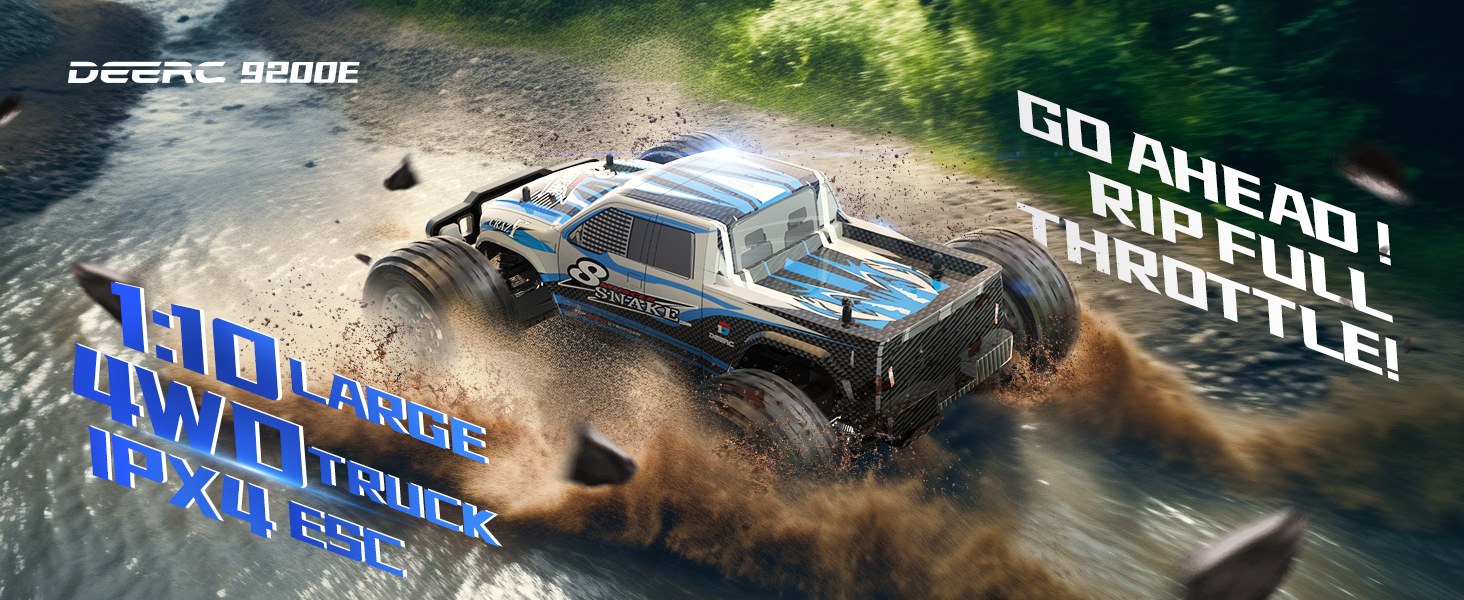 ホビーラジコン DEE RC HighSPEED RC 9200E CAR DEERC ラジコン ラジコンカー オフロード 速い 4WD 高速 RCカー